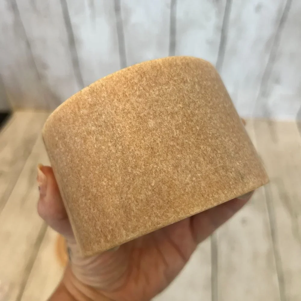 Kassatex Rossa Rose Marble Canister Jar NEW Bathroom Makeup Stone Aesthetic